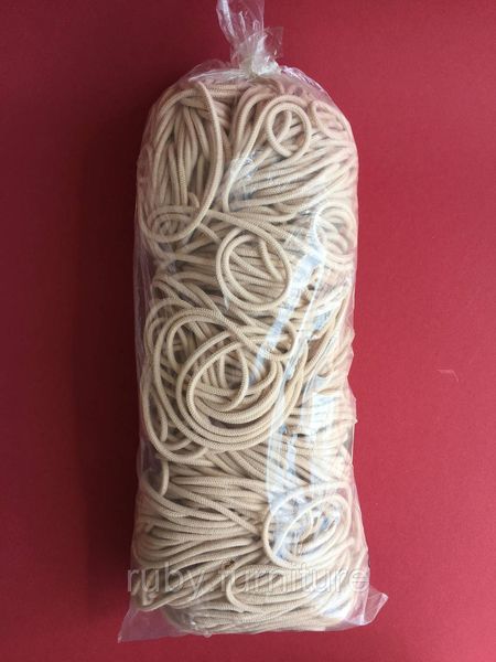 Резинка-шнур бежева 2мм 1660849895 фото