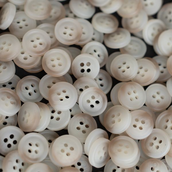 Гудзики сорочкові бежеві 12.5 мм ПГ-48-20L фото