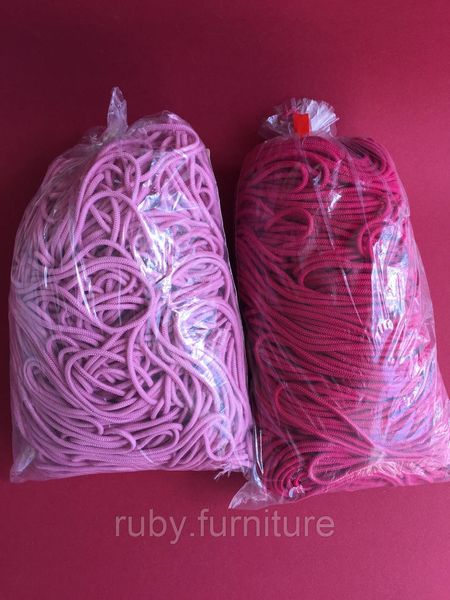 Резинка-шнур рожева 2мм 1660849898 фото