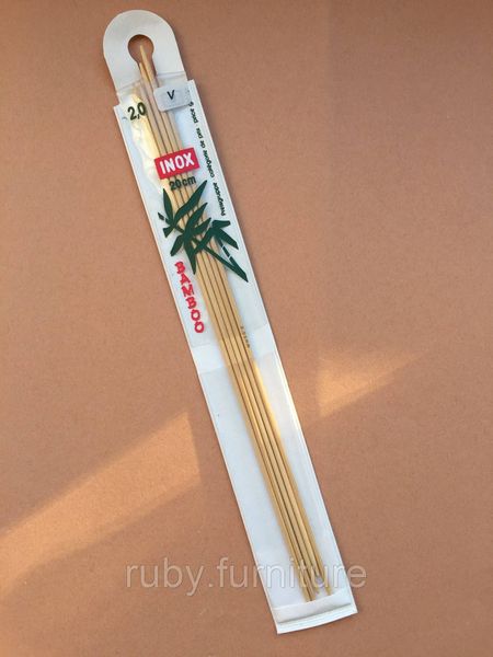 Спиці для в'язання язання бамбукові 2мм, 2.5 мм та 3мм 1093781477 фото