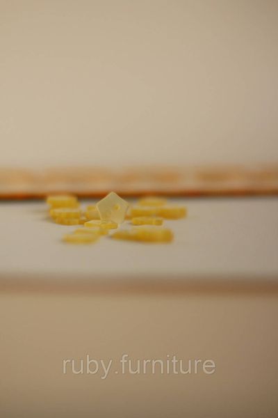 Гудзики "зірочки" напівпрозорі жовті 11.5мм ГС-17Ж фото