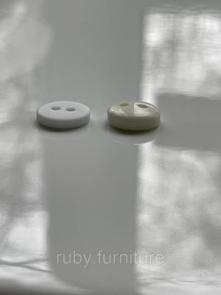 Гудзики сорочкові білі матові 10мм ГС-3-16L фото