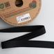 Коса бейка чорна D12 20мм Biyelli Cotton Series 20mm фото 4